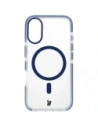 Kup Etui s magnetickým kroužkem Bizon Case Marco pro Apple iPhone 16 průhledné s modrým rámem - BIZ6321 - {ean13} - Sklep Home Screen