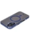 Kup Etui s magnetickým kroužkem Bizon Case Marco pro Apple iPhone 16 průhledné s modrým rámem - BIZ6321 - {ean13} - Sklep Home Screen