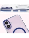Kup Bizon Case Marco Apple iPhone 16 klar mit blauem Rahmen - BIZ6321 - {ean13} - Sklep Home Screen