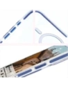Kup Etui s magnetickým kroužkem Bizon Case Marco pro Apple iPhone 16 průhledné s modrým rámem - BIZ6321 - {ean13} - Sklep Home Screen
