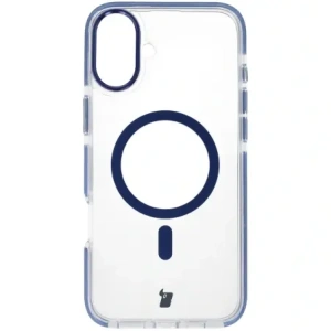 Kup Bizon Case Marco Apple iPhone 16 Plus transparent cu cadru albastru - BIZ6322 - {ean13} - Sklep Home Screen
