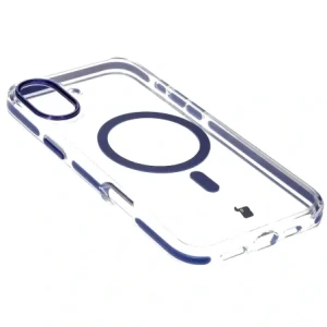Kup Bizon Case Marco Apple iPhone 16 Plus transparent cu cadru albastru - BIZ6322 - {ean13} - Sklep Home Screen