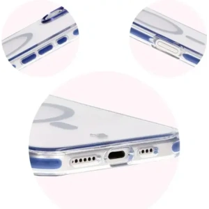 Kup Bizon Case Marco Apple iPhone 16 Plus transparent cu cadru albastru - BIZ6322 - {ean13} - Sklep Home Screen