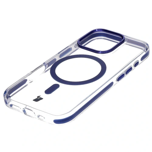 Buy Bizon Case Marco Apple iPhone 16 Pro clear with blue frame - BIZ6323 - {ean13} - Home Screen Store Europe