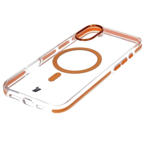 Buy Bizon Case Marco Apple iPhone 16 clear with orange frame - BIZ6324 - {ean13} - Home Screen Store Europe