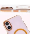 Buy Bizon Case Marco Apple iPhone 16 clear with orange frame - BIZ6324 - {ean13} - Home Screen Store Europe