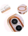 Buy Bizon Case Marco Apple iPhone 16 clear with orange frame - BIZ6324 - {ean13} - Home Screen Store Europe