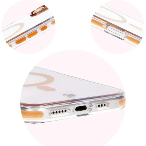 Buy Bizon Case Marco Apple iPhone 16 clear with orange frame - BIZ6324 - {ean13} - Home Screen Store Europe