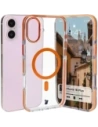 Buy Bizon Case Marco Apple iPhone 16 Plus clear with orange frame - BIZ6325 - {ean13} - Home Screen Store Europe