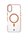 Kup Etui s magnetickým kroužkem Bizon Case Marco pro Apple iPhone 16 Plus průhledné s oranžovým rámem - BIZ6325 - {ean13} - Sklep Home Screen
