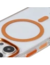 Buy Bizon Case Marco Apple iPhone 16 Pro clear with orange frame - BIZ6326 - {ean13} - Home Screen Store Europe