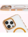 Buy Bizon Case Marco Apple iPhone 16 Pro clear with orange frame - BIZ6326 - {ean13} - Home Screen Store Europe