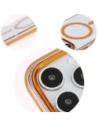 Kup Etui s magnetickým kroužkem Bizon Case Marco pro Apple iPhone 16 Pro průhledné s oranžovým rámem - BIZ6326 - {ean13} - Sklep Home Screen