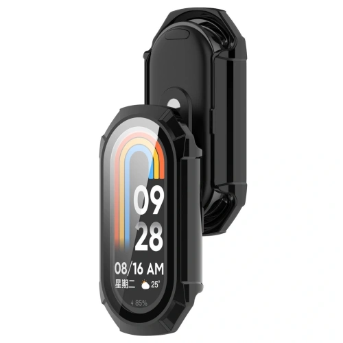 Kup Bizon Case+Glass Watch Xiaomi Smart Band 9 fekete - BIZ6327 - {ean13} - Sklep Home Screen