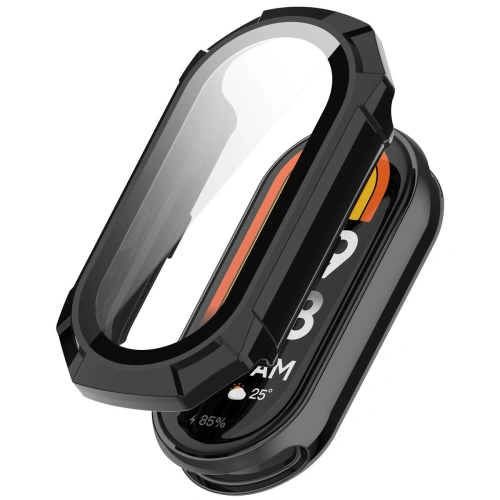 Kup Bizon Case+Glass Watch Xiaomi Smart Band 9 fekete - BIZ6327 - {ean13} - Sklep Home Screen