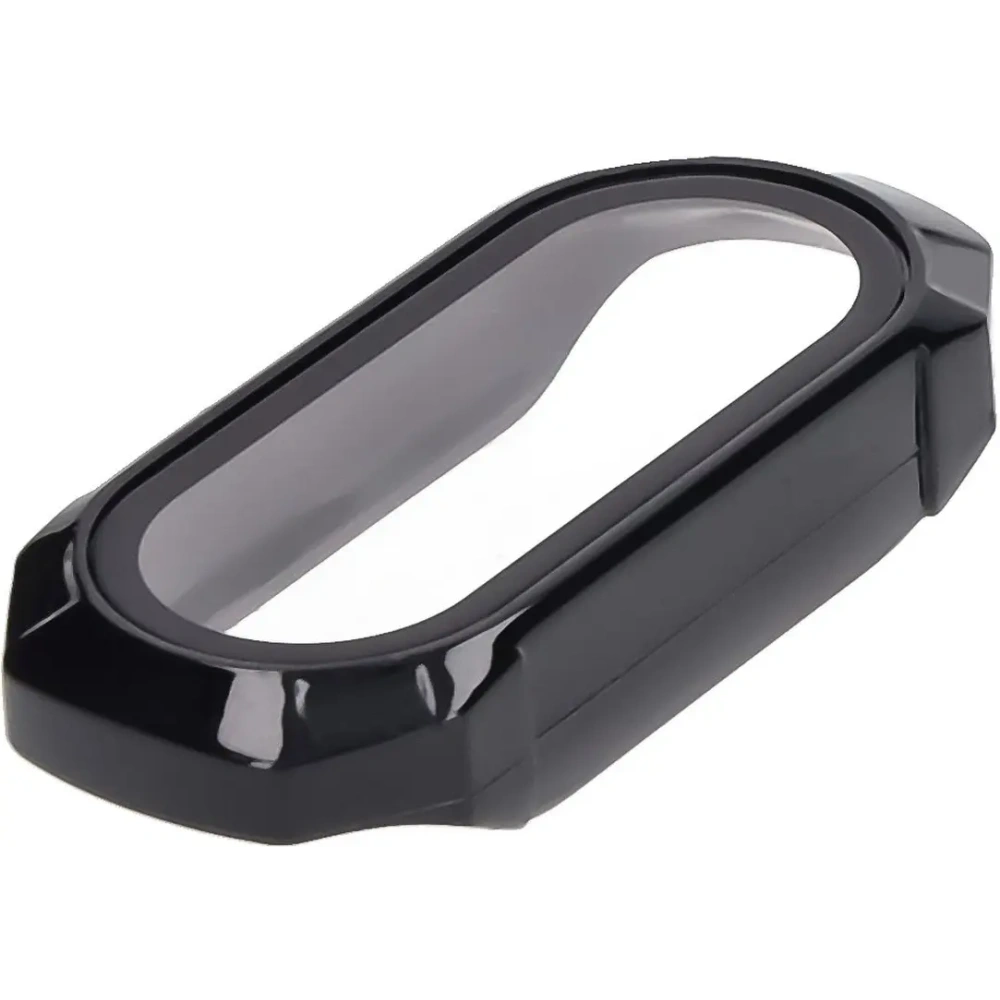 Etui ze szkłem do zegarka Bizon Case+Glass Watch do Xiaomi Smart Band 9 czarne