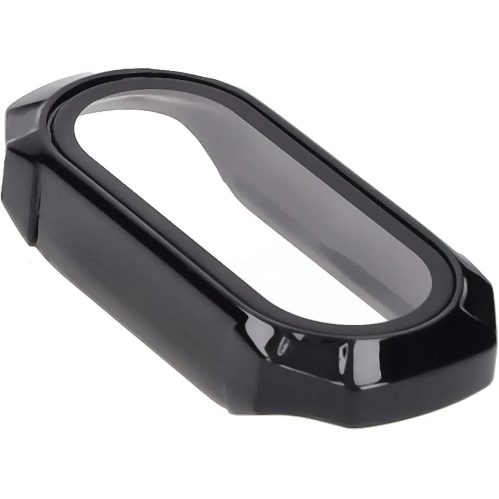 Etui ze szkłem do zegarka Bizon Case+Glass Watch do Xiaomi Smart Band 9 czarne