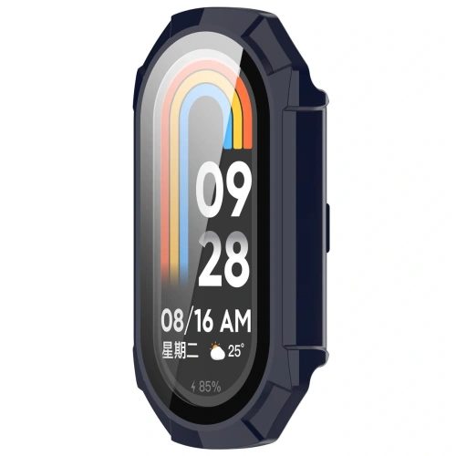 Kup Etui ze szkłem do zegarka Bizon Case+Glass Watch do Xiaomi Smart Band 9 niebieskie - BIZ6328 - {ean13} - Sklep Home Screen