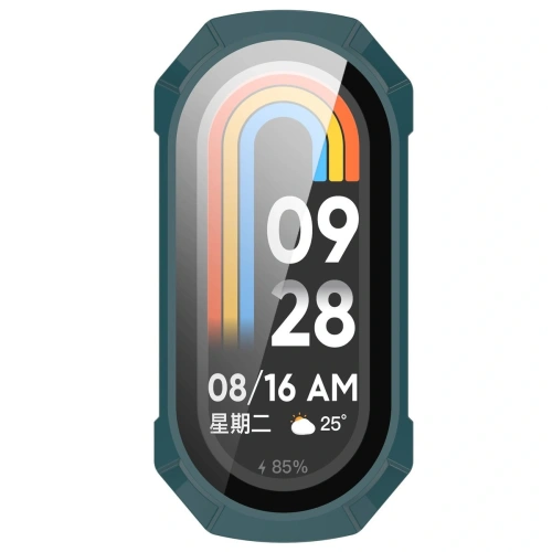 Kup Etui ze szkłem do zegarka Bizon Case+Glass Watch do Xiaomi Smart Band 9 zielone - BIZ6330 - {ean13} - Sklep Home Screen