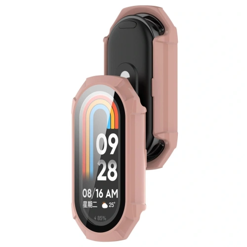 Kup Etui ze szkłem do zegarka Bizon Case+Glass Watch do Xiaomi Smart Band 9 różowe - BIZ6331 - {ean13} - Sklep Home Screen
