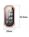 Kup Etui ze szkłem do zegarka Bizon Case+Glass Watch do Xiaomi Smart Band 9 różowe - BIZ6331 - {ean13} - Sklep Home Screen