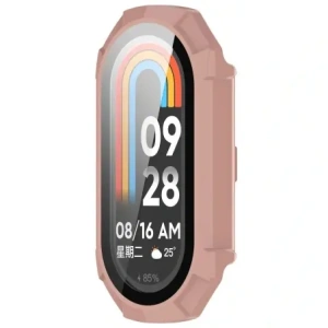 Kup Etui ze szkłem do hodinek Bizon Case+Glass Watch do Xiaomi Smart Band 9 růžové - BIZ6331 - {ean13} - Sklep Home Screen