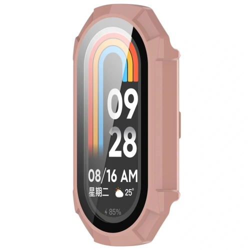 Kup Etui ze szkłem do zegarka Bizon Case+Glass Watch do Xiaomi Smart Band 9 różowe - BIZ6331 - {ean13} - Sklep Home Screen