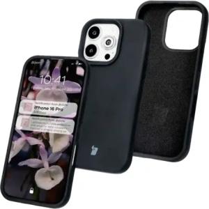 Kup Silikonowe etui Bizon Soft Case do Apple iPhone 16 Pro czarne - BIZ6332 - {ean13} - Sklep Home Screen