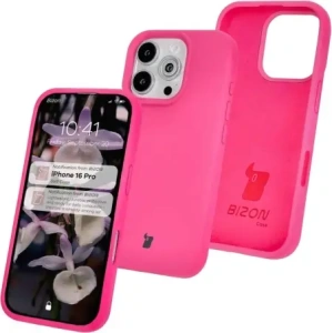 Kup Silikonowe etui Bizon Soft Case do Apple iPhone 16 Pro fuksja - BIZ6333 - {ean13} - Sklep Home Screen