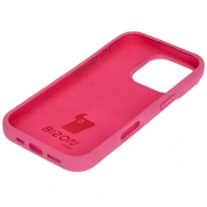 Kup Silikonowe etui Bizon Soft Case do Apple iPhone 16 Pro fuksja - BIZ6333 - {ean13} - Sklep Home Screen