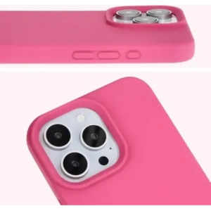 Kup Silikonowe etui Bizon Soft Case do Apple iPhone 16 Pro fuksja - BIZ6333 - {ean13} - Sklep Home Screen