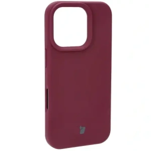 Kup Silikonowe etui Bizon Soft Case do Apple iPhone 16 Pro ciemnofioletowe - BIZ6334 - {ean13} - Sklep Home Screen