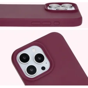 Kup Silikonowe etui Bizon Soft Case do Apple iPhone 16 Pro ciemnofioletowe - BIZ6334 - {ean13} - Sklep Home Screen