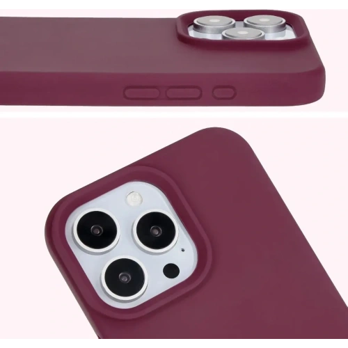 Buy Bison Soft Case silicone case for Apple iPhone 16 Pro dark purple - BIZ6334 - {ean13} - Home Screen Store Europe