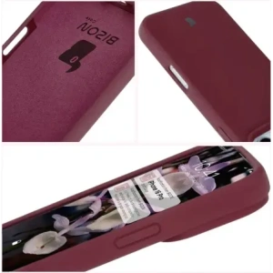 Kup Silikonowe etui Bizon Soft Case do Apple iPhone 16 Pro ciemnofioletowe - BIZ6334 - {ean13} - Sklep Home Screen