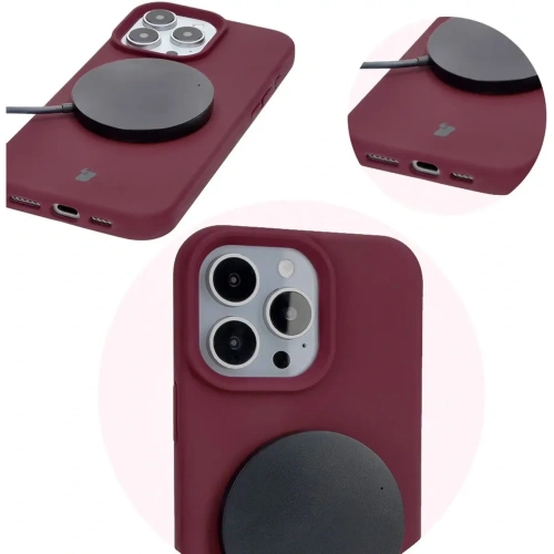 Buy Bison Soft Case silicone case for Apple iPhone 16 Pro dark purple - BIZ6334 - {ean13} - Home Screen Store Europe