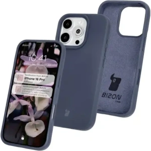 Kup Silikonowe etui Bizon Soft Case do Apple iPhone 16 Pro ciemnoniebieskie - BIZ6335 - {ean13} - Sklep Home Screen