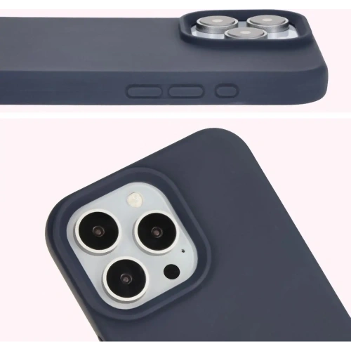 Kup Silikonové pouzdro Bizon Soft Case pro Apple iPhone 16 Pro tmavě modré - BIZ6335 - {ean13} - Sklep Home Screen