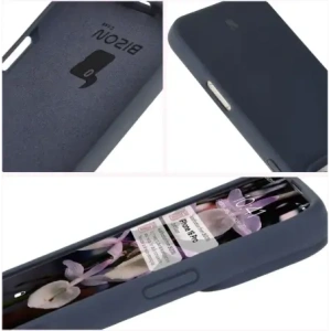 Kup Silikonowe etui Bizon Soft Case do Apple iPhone 16 Pro ciemnoniebieskie - BIZ6335 - {ean13} - Sklep Home Screen