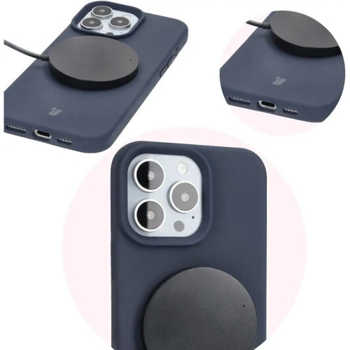 Kup Silikonové pouzdro Bizon Soft Case pro Apple iPhone 16 Pro tmavě modré - BIZ6335 - {ean13} - Sklep Home Screen