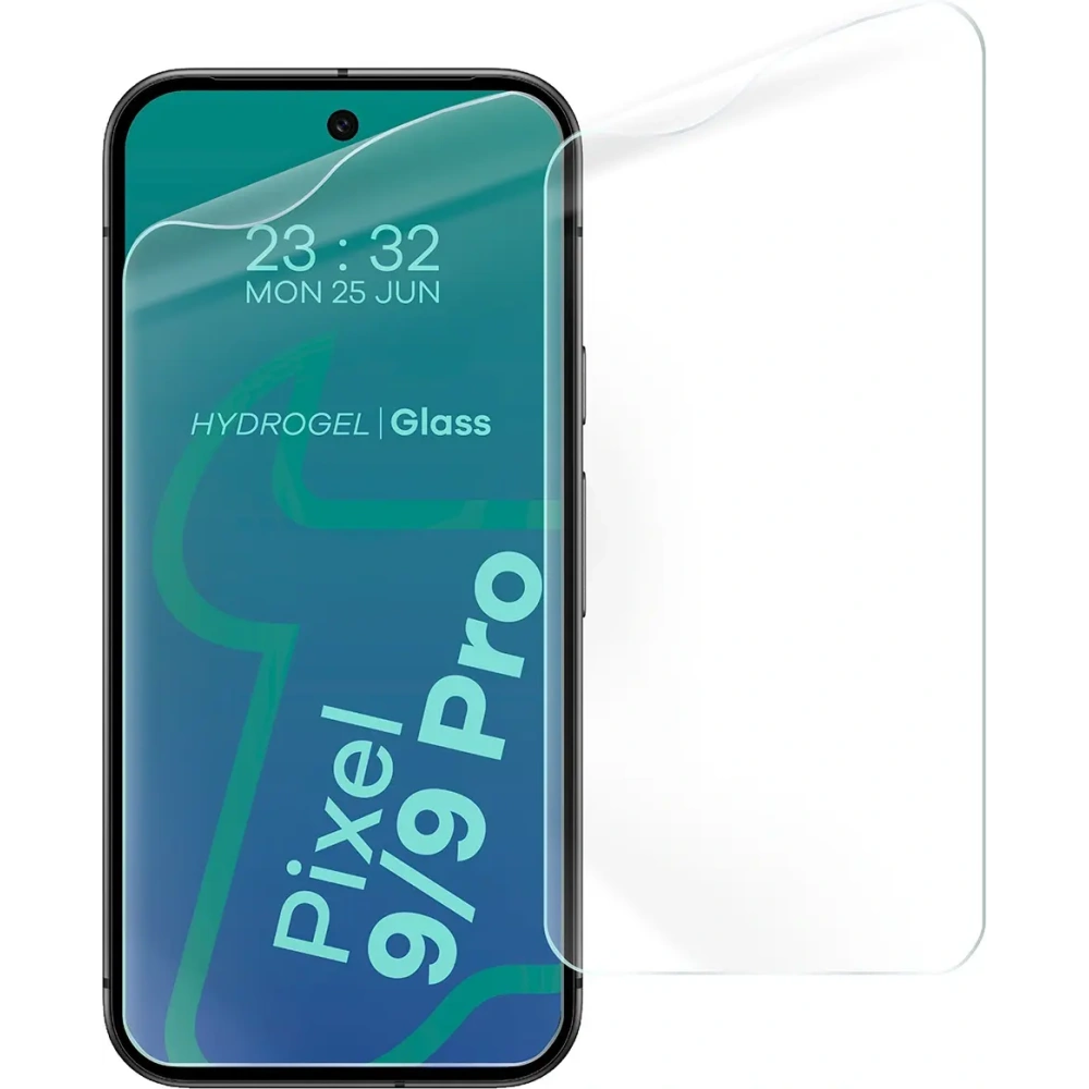 Folia hydrożelowa na ekran Bizon Glass Hydrogel Front do Google Pixel 9/9 Pro [2 PACK]