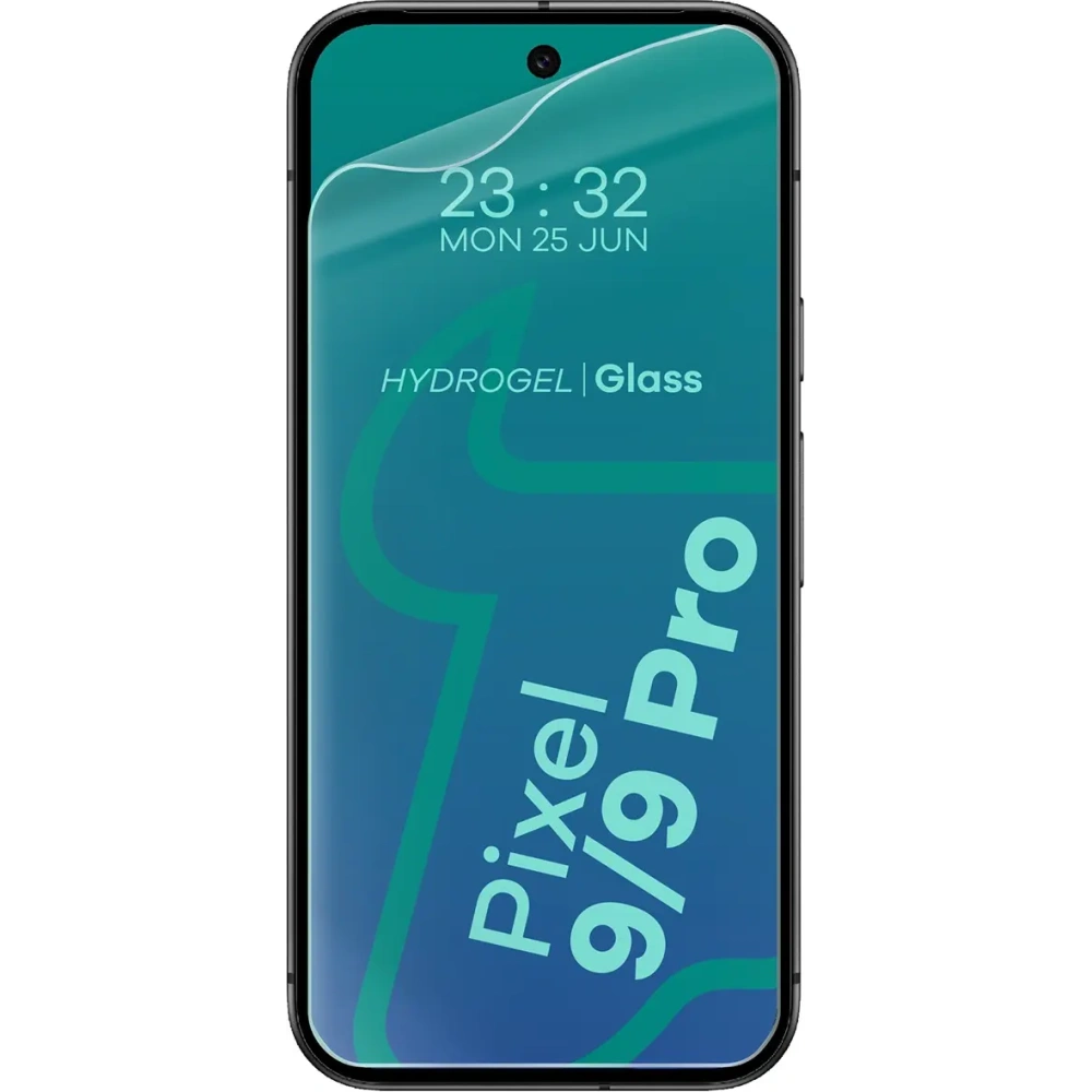 Folia hydrożelowa na ekran Bizon Glass Hydrogel Front do Google Pixel 9/9 Pro [2 PACK]
