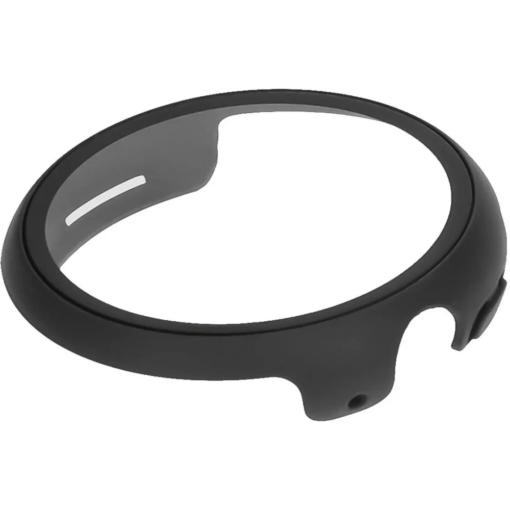 Etui ze szkłem do zegarka Bizon Case+Glass Watch do Google Pixel Watch 3 45mm czarne