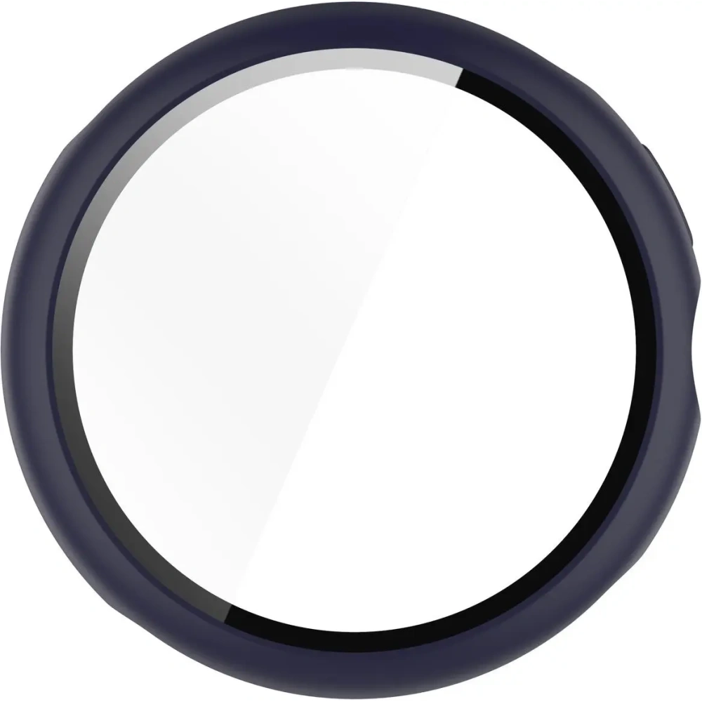 Etui ze szkłem do zegarka Bizon Case+Glass Watch do Google Pixel Watch 3 45mm niebieskie