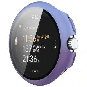 Kup Bizon Case+Glass Uhr Google Pixel Uhr 3 45mm lila-blau - BIZ6340 - {ean13} - Sklep Home Screen