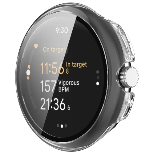 Buy Bizon Case+Glass Watch Google Pixel Watch 3 45mm clear - BIZ6341 - {ean13} - Home Screen Store Europe