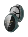 Etui ze szkłem do zegarka Bizon Case+Glass Watch do Google Pixel Watch 3 45mm zielone