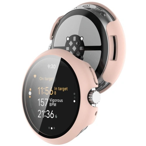 Buy Bizon Case+Glass Watch Google Pixel Watch 3 45mm pink - BIZ6343 - {ean13} - Home Screen Store Europe