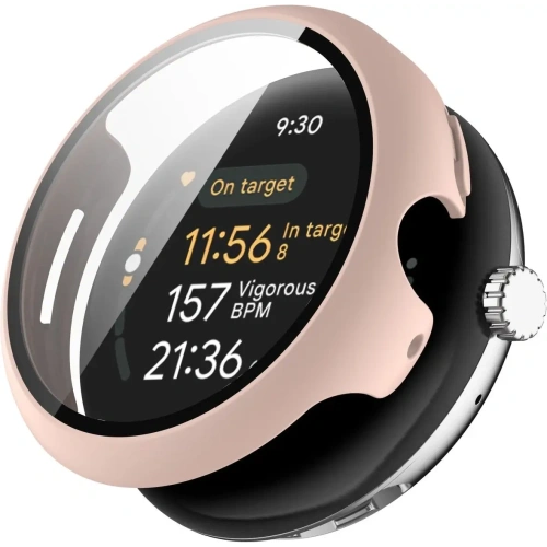 Kup Etui ze skla na hodinky Bizon Case+Glass Watch pro Google Pixel Watch 3 45mm růžové - BIZ6343 - {ean13} - Sklep Home Screen