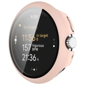 Kup Bizon Case+Glass Uhr Google Pixel Uhr 3 45mm pink - BIZ6343 - {ean13} - Sklep Home Screen